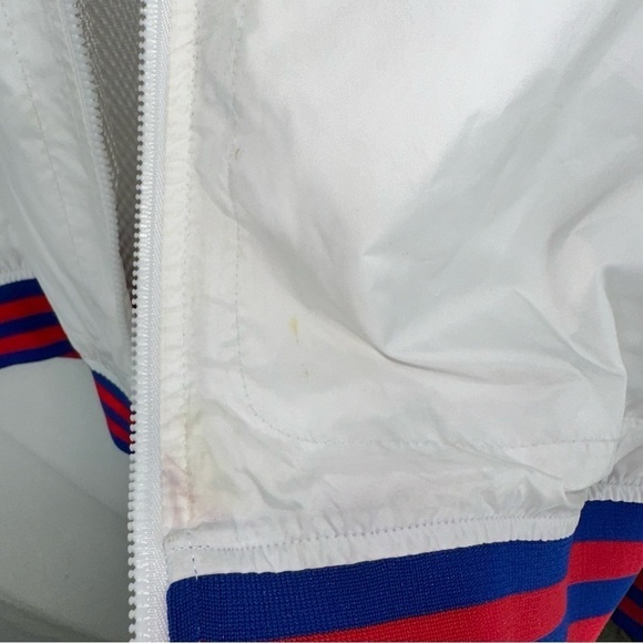 Champion 1999 Rochester N.Y. White Windbreaker Zip Jacket Size M - Picture 5 of 10